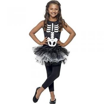 Disfraz de Esqueleto Tutú para Niña Talla S 115/128
