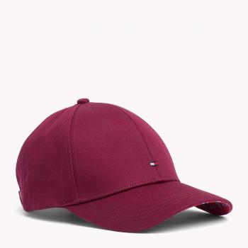 Tommy Hilfiger Classic BB Cap, Gorra de béisbol para Mujer, Rojo