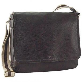 Tom Tailor Acc KENTUCKY Mappe, taupe 10026 29 - Bolsa de mensajero unisex, color marrón, talla 33x28x9 cm