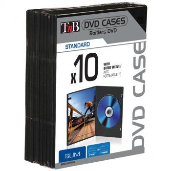 T'nB BINODVD10SL Estuche de CD y DVD - Funda