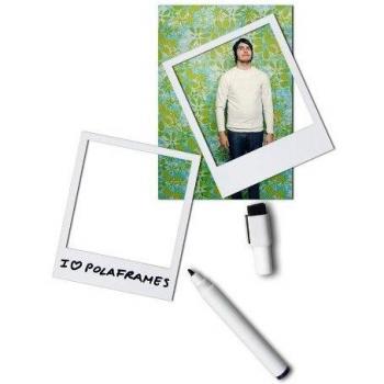 Doiy Polaframes - Pack de 6 marcos de foto con imán + 1 bolígrafo borrador