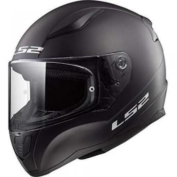 LS2 Rapid Mini Casco de Moto, Infantil, Black Mat, Small