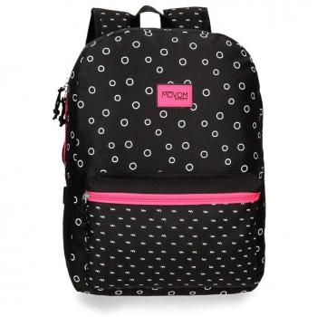 Movom Bubbles Mochila Negro 32x42x16 cms Poliéster 21.5L