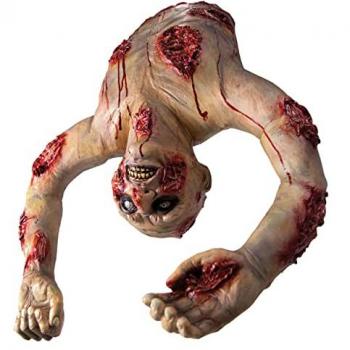 Hanging Corpse - Accesorio de Látex resistente pintado a mano para Halloween, Desfile de Carnaval y Fiesta de Disfraces - Ghoulish Productions