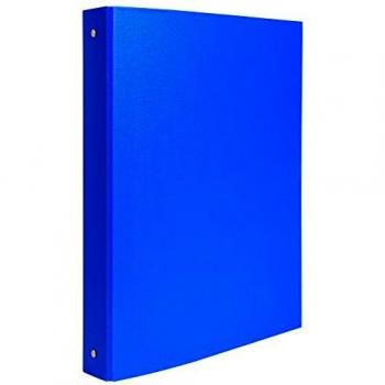 Classeur 4 anneaux 30mm, rembordés polypro garde papier, coloris bleu clair - Lot de 20