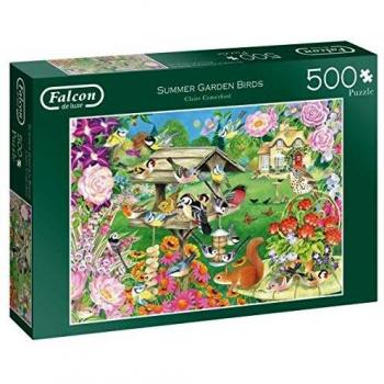 Falcon Summer Garden Birds 500 Piece Jigsaw Puzzle