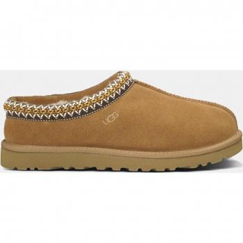 UGG Women's Tasman Slide Slippers in Chestnut, Size UK 7