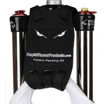 RRP Neoguard Evil Eyes - Guardabarros para Bicicleta Blanco Blanco y Negro Talla:80/100 mm