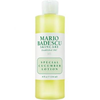 Loción Especial de Pepino 236ml - Mario Badescu, loción tonificante para piel grasa y propensa al acné, contiene extracto de pepino, ácido salicílico y hamamelis, ayuda a calmar la