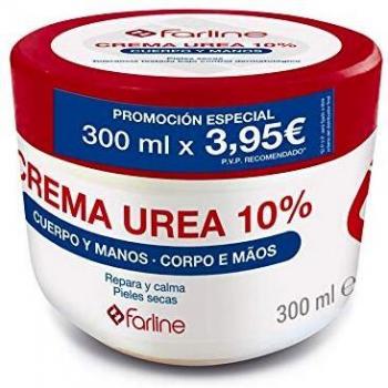 Crema de urea al 10% Farline 300 ml