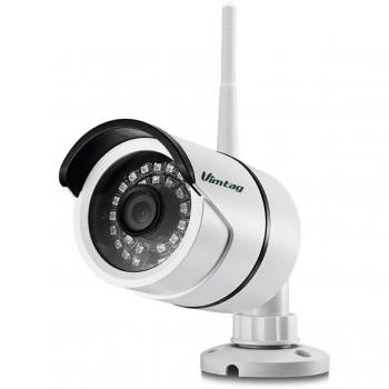Vimtag® Wi-Fi HD exterior inalámbrico de seguridad cámara IP Bullet Weatherproof, Monitoreo de video, día noche IR-Cut, detección de movimiento poussez Alertes, rápido de enlace/grabación de vídeo, en tiempo real de los notifications Push App