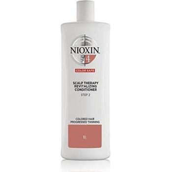 Nioxin System 4 Scalp Therapy Revitalizing Conditioner for Colored Hair with Progressed Thinning, 1 Liter (33.8 fl oz)
