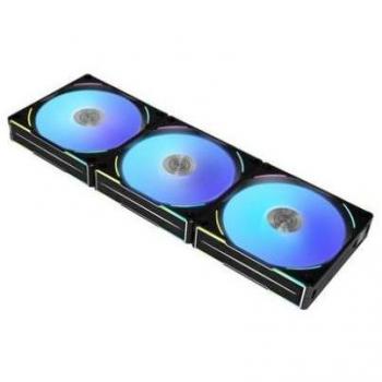 Lian-Li Uni Fan AL120 V2 ARGB Triple Pack - Negro