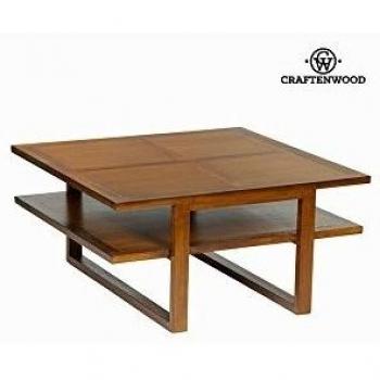 Tavolino quadrato forest - Chocolate Collezione by Craften Wood