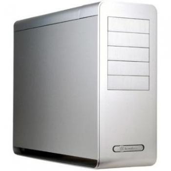 SilverStone Fortress FT02S ATX - Caja de Ordenador, Color Plateado