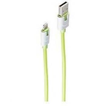Cable USB 2.0 a Lightning de 2 m en color verde