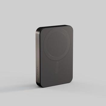 Powerbank Zens Pro 1 Slim 10000 mAh, Carga Inalámbrica Qi2, 15W, USB-C, Negro