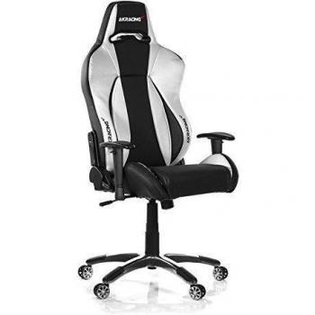 AK Racing 7002 - Silla para Gaming, color negro y plata
