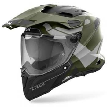 Airoh Casco Integral Commander 2 Reveal Verde Militar XL