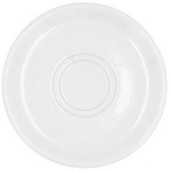 Plato Llano Bidasoa Glacial Café 100-180 ml Blanco Cerámica (12 Unidades) (Pack 12x)