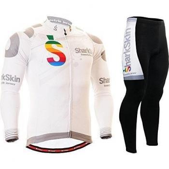 Cycling MTB Motorcycle Workout Compression Sportwear Top & Pad Pants Sport Suit Y88 XXXL