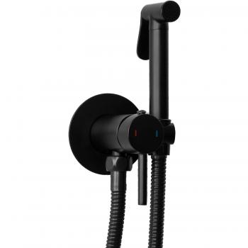 Grifo de bidé Lungo Loop Negro