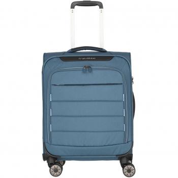 Travelite Skaii Cabin Trolley S - Panoramic Blue 55 cm, 4 Wheels, 36L