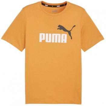 Camiseta Puma Essentials - Color Naranja