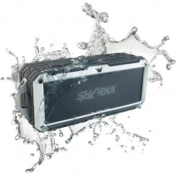 Sharkk ²O Altavoz Portátil Bluetotooth Impermeable e Inalámbrico IP67 a Prueba de Agua Estéreo 8W Bluetooth 4.0 Altavoz para el Aire libre, Ducha, Piscina, Alberca, Playa, Lago