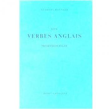 Verbos en inglés. Morfología - Georges Bonnard
