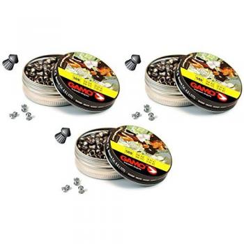 Outletdelocio. 3 latas de 500 perdigones Gamo Magnum de Copa-Punta 4,5mm. Modelo 320234