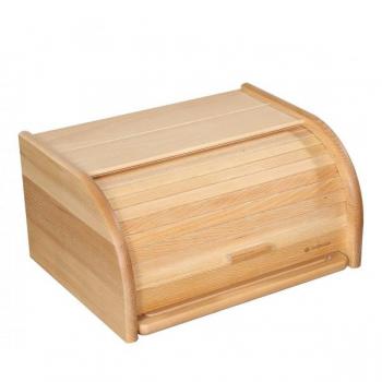 Caja de Pan Zassenhaus COUNTRY de Madera de Haya con Tapa Deslizante