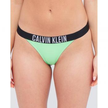 Bikini brasileño Calvin Klein Intense Power verde claro negro mujer - M