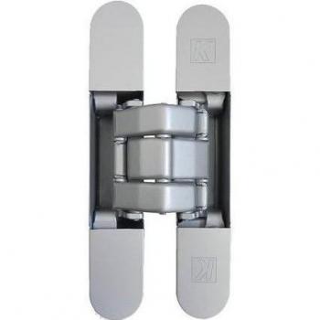 Bisagra Invisible Karakter K8080 Cromo Satinado SP.min-40mm. 80kg/2b. 100kg./3b