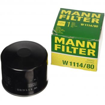 Mann Filter W 1114/80 Filtro de Aceite