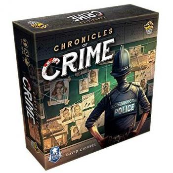 Lucky Duck Games | Chronicles of Crime | Board Game | Ages 14+ | 1-4 Players | 60-90 Minute Playing Time