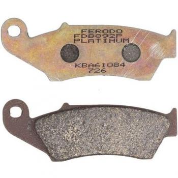 Ferodo Forro de freno FDB 892 Platino - Pastillas de freno FERODO FDB892 - Juego de pastillas de freno FERODO RACING FDB892P - Ferodo Racing FDB892P - Juego