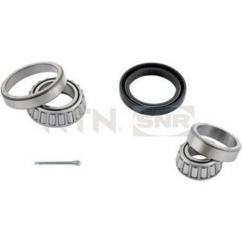 Kit de cojinete de rueda SNR R152.02, incluye rodamientos, bujes y elementos de fijación para una instalación completa y adecuada en vehículos