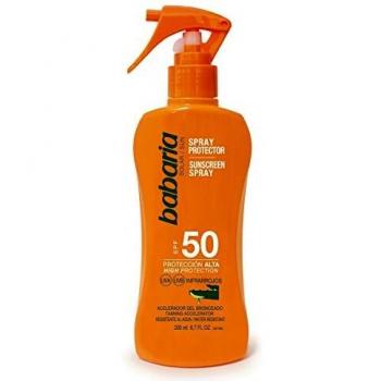 Babaria Sun Protective Sunscreen Spray SPF 50 Waterproof 200 ml