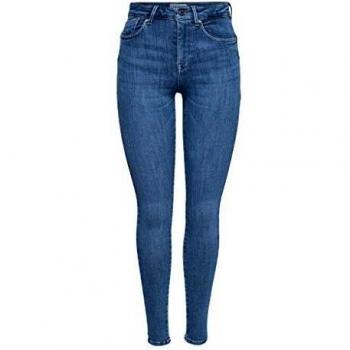 Only Power Life Women's Light Blue Denim Push-Up Skinny Jeans XL
