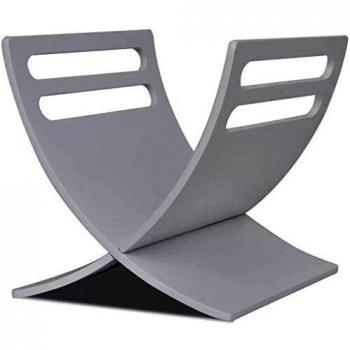 vidaXL Wooden Magazine Rack Floor Standing White