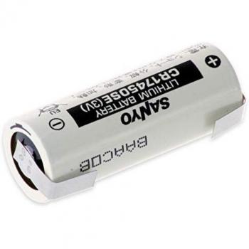 Batería de Litio FDK CR 17450SE, 3V, 2500 mAh, con Terminales en U, Paquete de 1