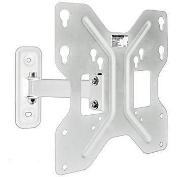 Telefunken wm701 (Adecuado para televisores de 10 - 47 pulgadas, VESA max. 200 X 200 Mm, inclinable, orientable), color blanco