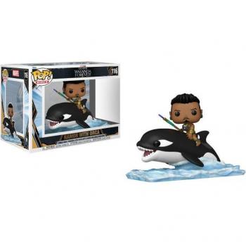 Funko Pop! Rides: Black Panther: Wakanda Forever - Namor with Orca Deluxe Vinyl Figure