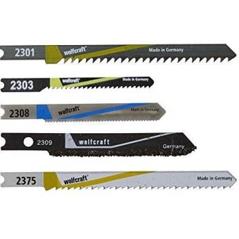 Wolfcraft 2687000 Kit de proyecto de hojas para sierra de calar para obras interiores
