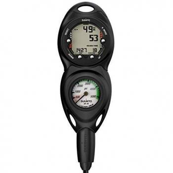Suunto Dive Combo CB-2 In Line - Manómetro, Unisex Adulto, SS022220000, Negro, Talla única
