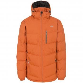 Men's Trespass Blustery Padded Outdoor Jacket - Burnt Orange - Size S