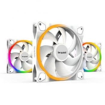 be quiet! Light Wings 140mm PWM ARGB White Triple Pack Case Fans