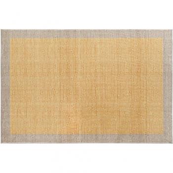 Alfombra DKD Home Decor Amarillo 160 x 230 x 0,7 cm, poliéster, 600 gr