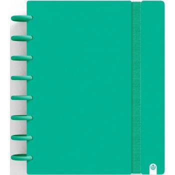 Cuaderno Ingeniox A5 80h Cuadrícula Verde
